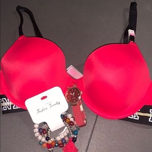 Sostén+reloj+pulseras